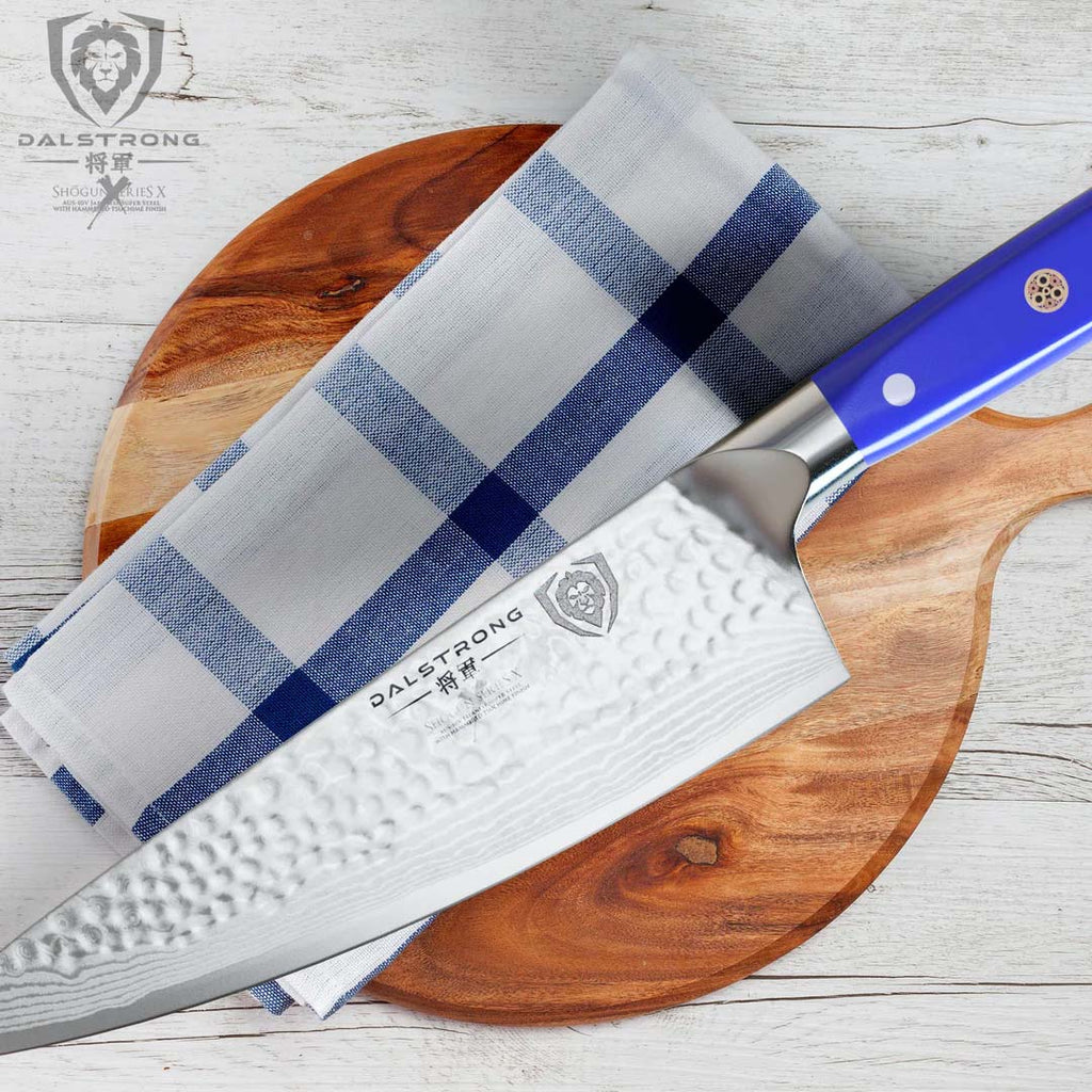 Chef's Knife 8" | Blue Handle | Shogun Series | X | Dalstrong ©