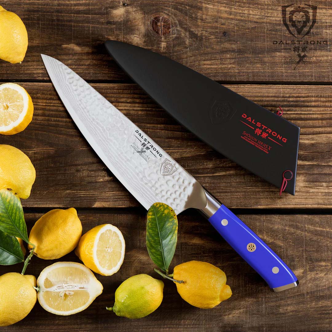 Chef's Knife 8" | Blue Handle | Shogun Series | X | Dalstrong ©
