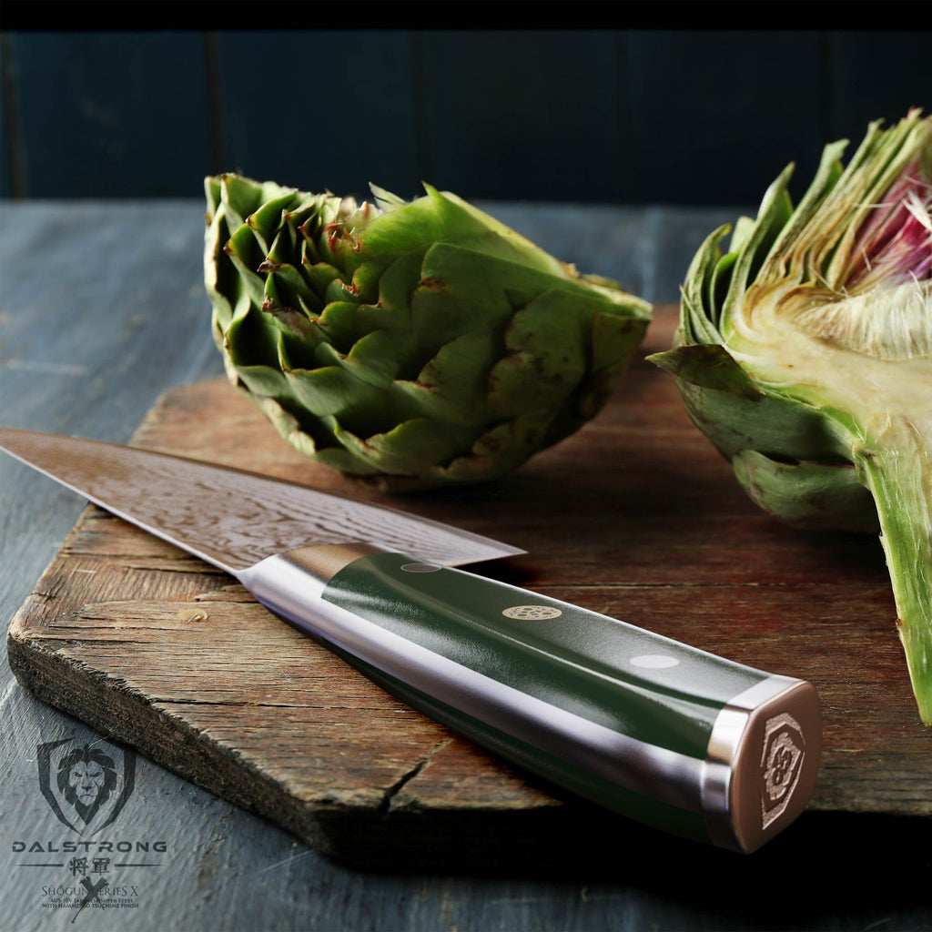 Chef's Knife 8" | Army Green Handle | Shogun Series | X | Dalstrong ©