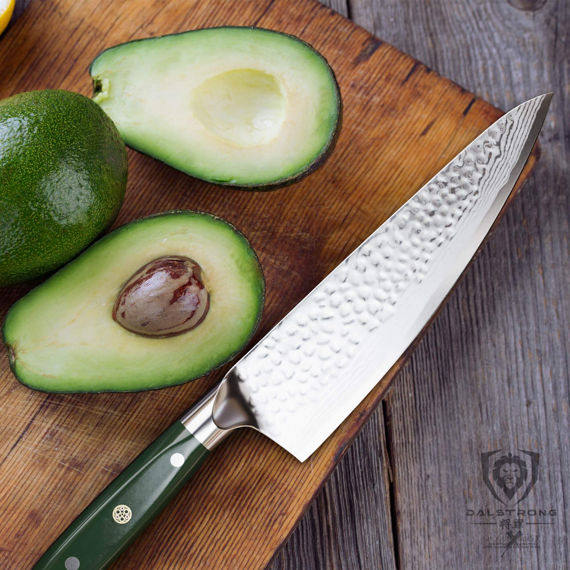 Chef's Knife 8" | Army Green Handle | Shogun Series | X | Dalstrong ©