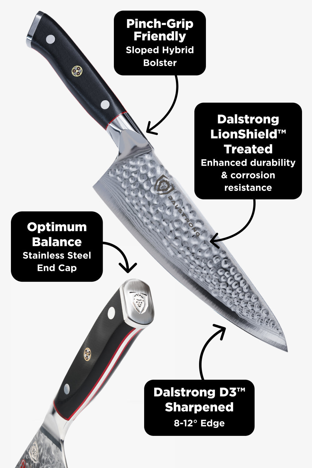 2 Piece Set | Chef Knife & Paring Knife | Shogun Series | Dalstrong ©