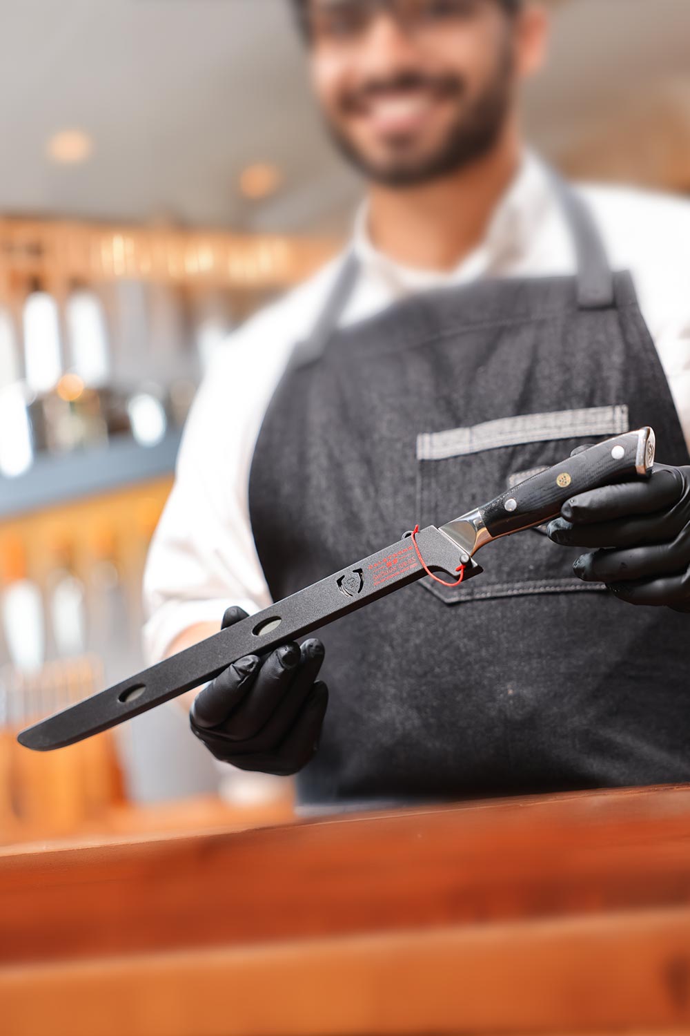 Spanish Style Meat & Ham Slicer 12" | Shogun Series | ELITE | Dalstrong ©