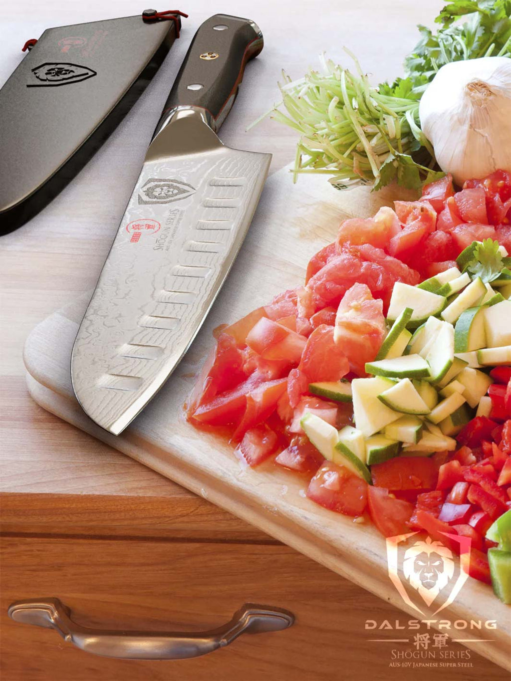 Santoku Knife 7" | Shogun Series | ELITE | Dalstrong ©