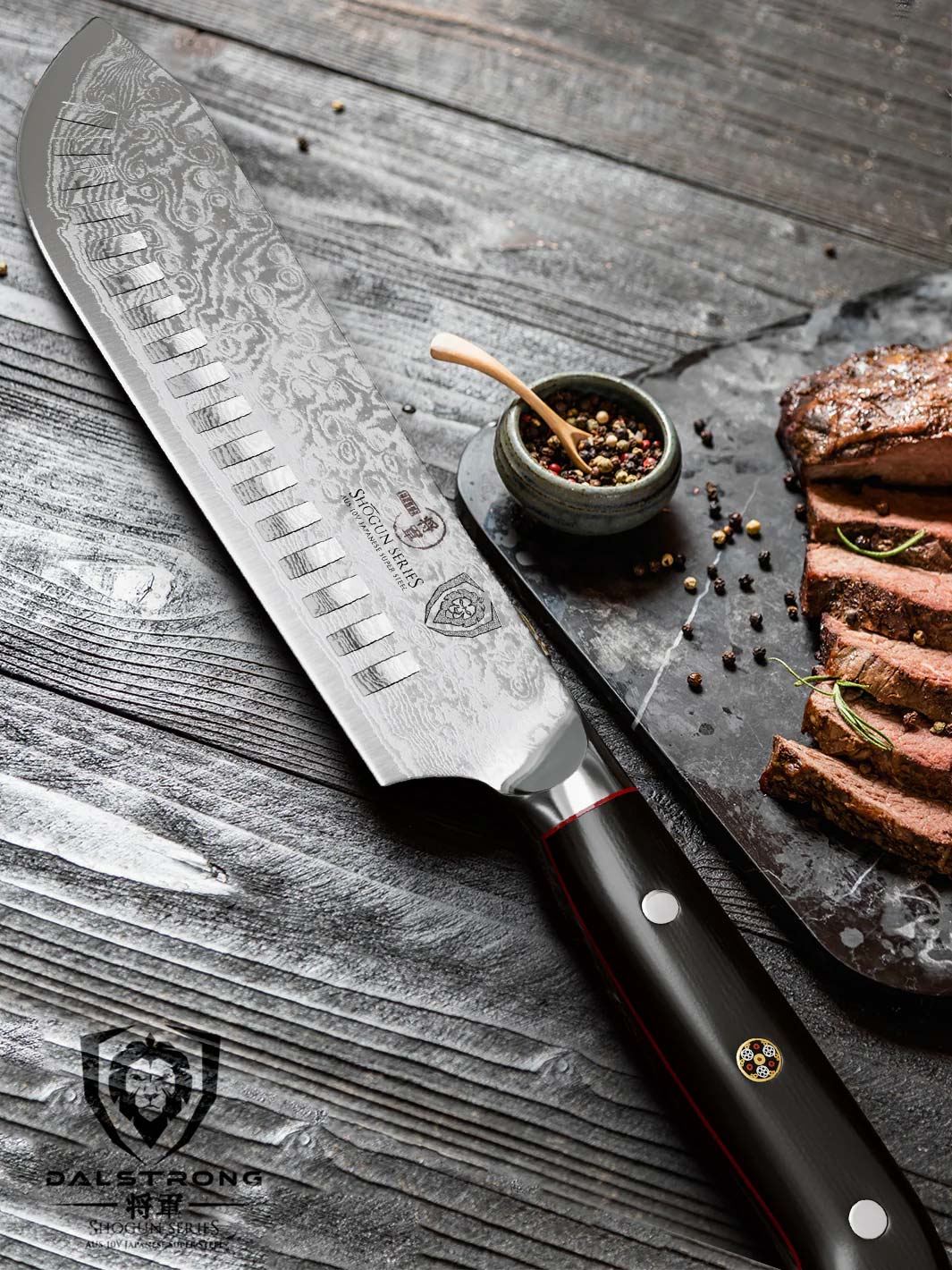 Bull Nose Butcher Knife 8" | Shogun Series | ELITE | Dalstrong ©