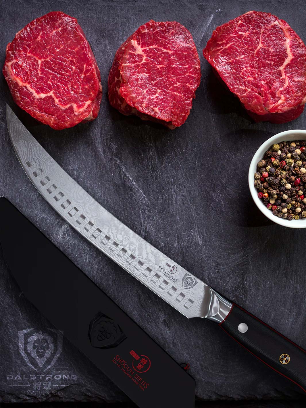 Butcher & Breaking Knife 8" | Shogun Series | ELITE | Dalstrong ©