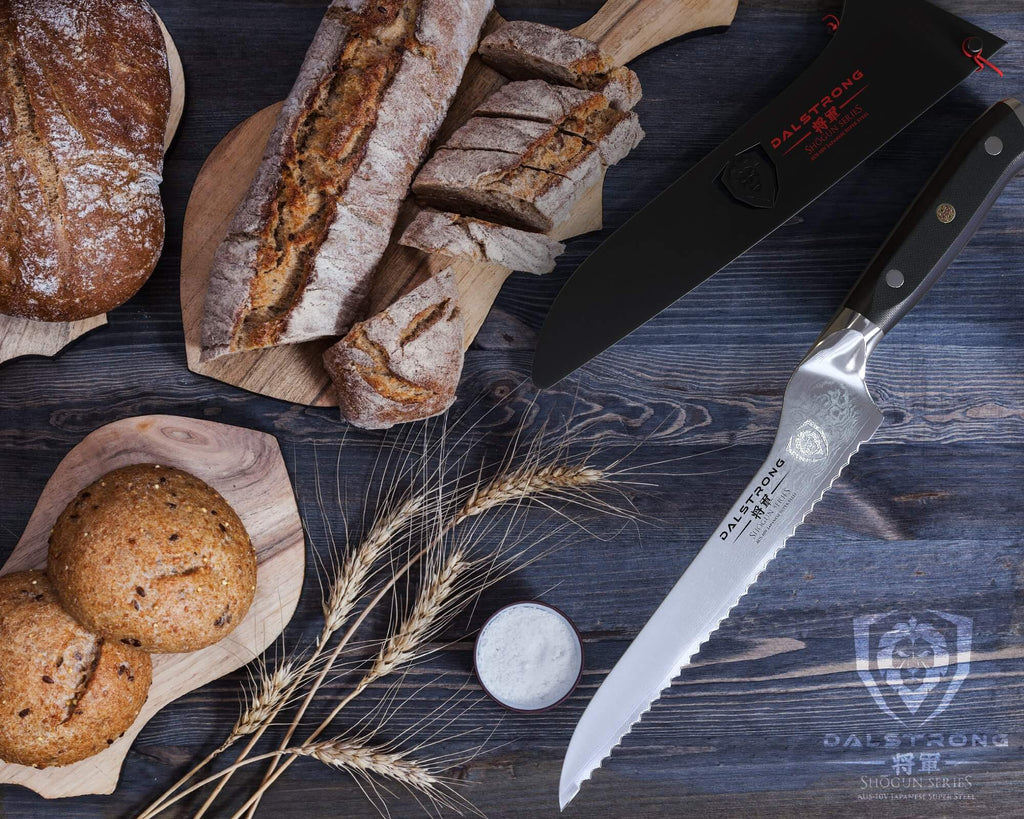 Serrated Offset Knife 8" | Shogun Series | ELITE | Dalstrong ©