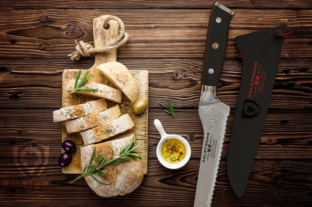 Serrated Offset Knife 8" | Shogun Series | ELITE | Dalstrong ©