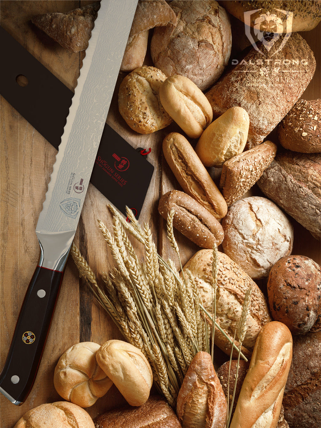 Bread Knife 10.25" | Shogun Series | ELITE | Dalstrong ©