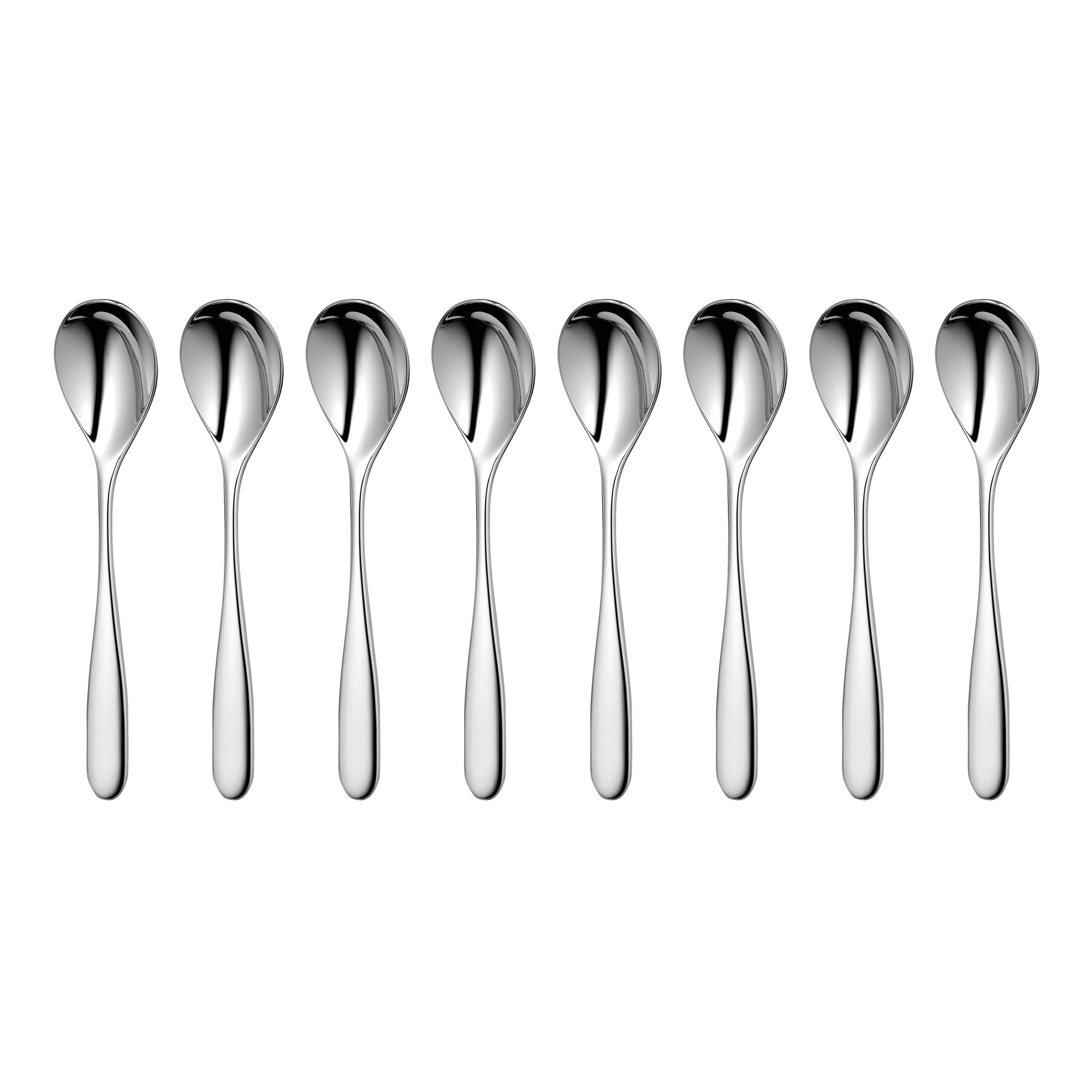Stanton Bright Coffee Spoon, Set of 8