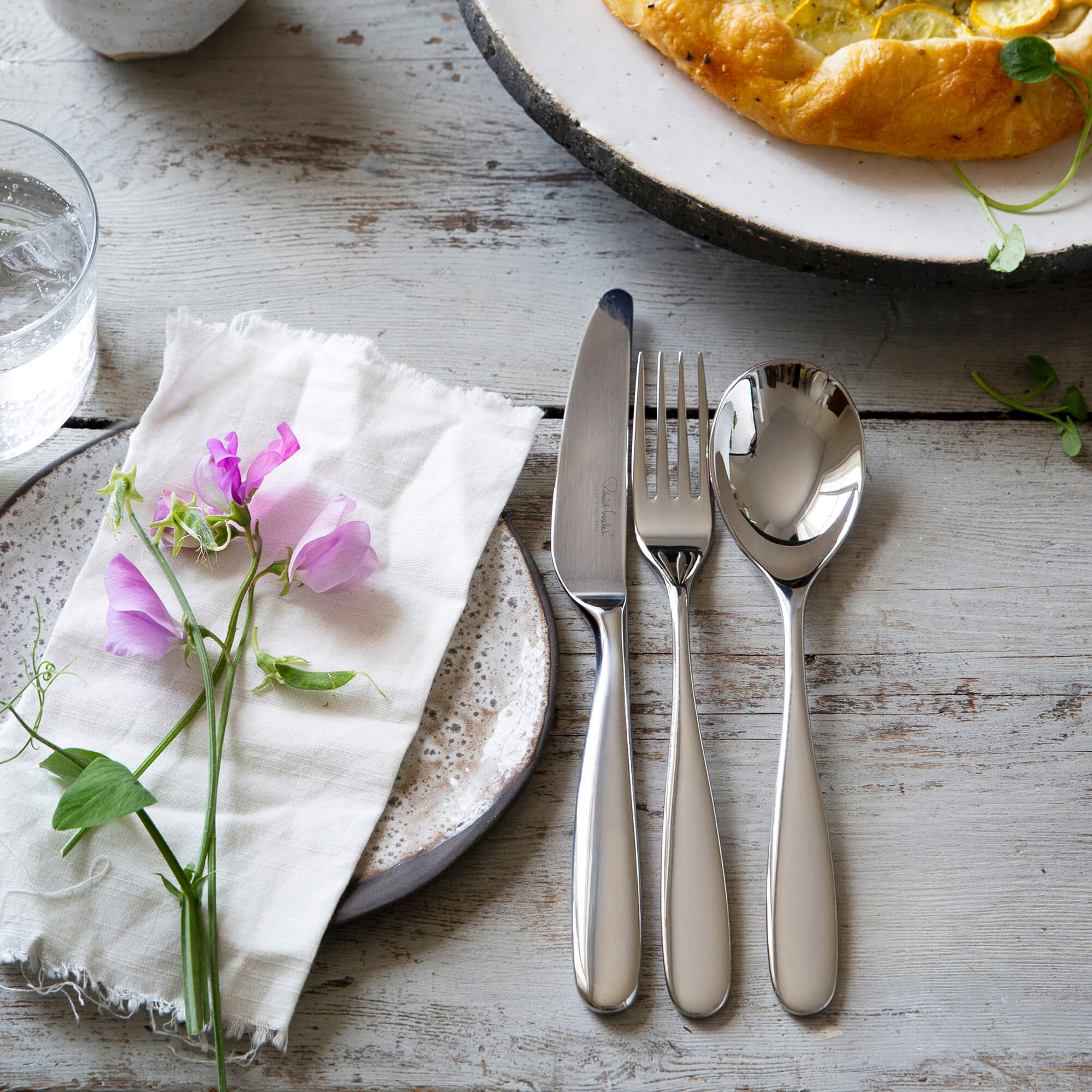 Stanton Bright Cutlery Canteen Set, 60 Piece for 8 People