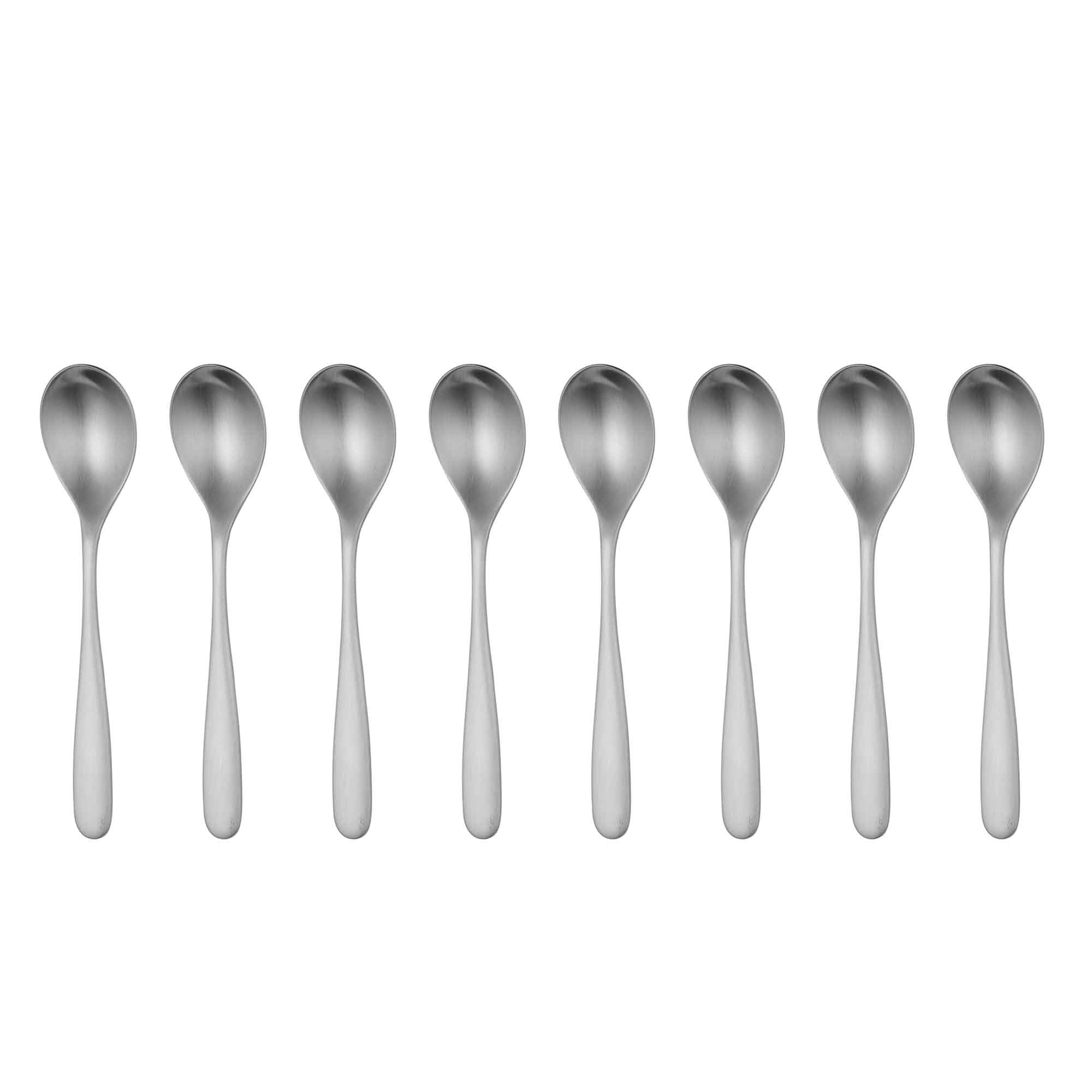 Stanton Satin Coffee Spoon, Set of 8