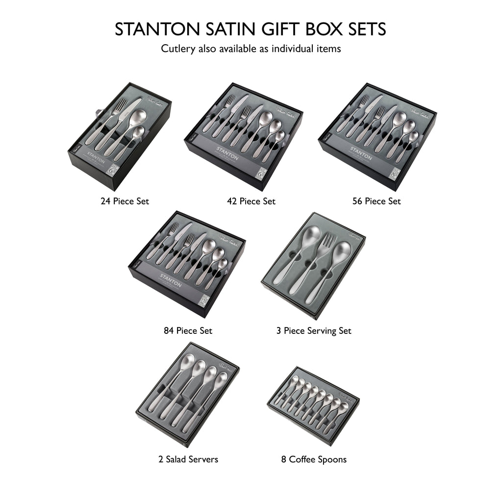 Stanton Satin Cutlery Place Setting, 7 Piece