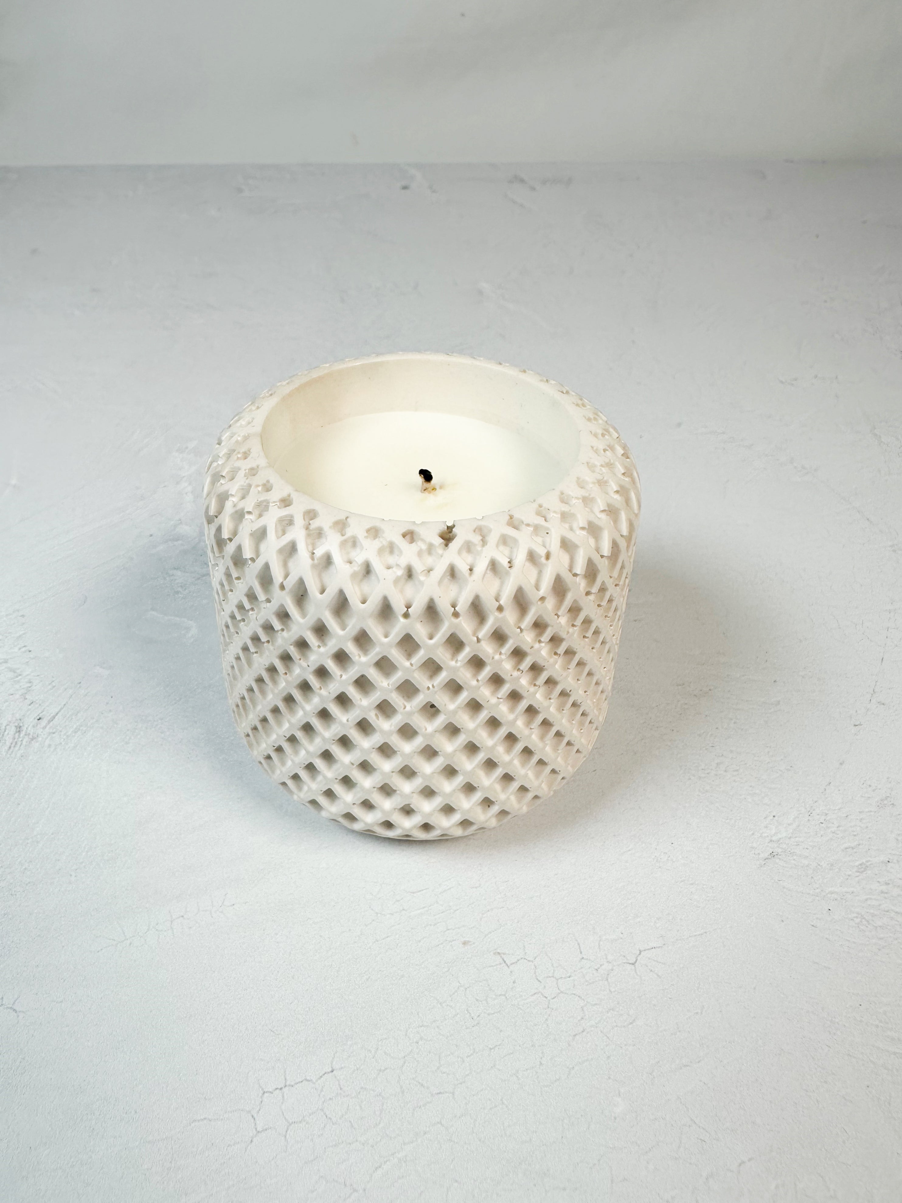 Lattice Vessel with Candle (NEW SPRING SCENTS AVAILABLE!)