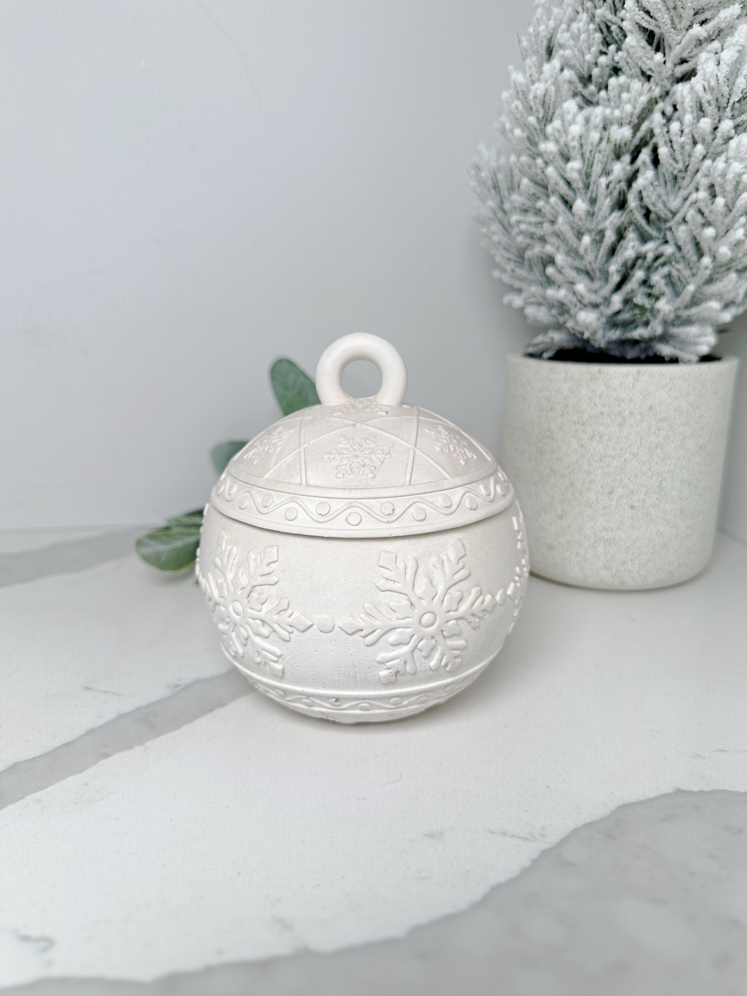 Holiday Ornament Jar