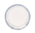 Juliska Sitio Stripe Dinner Plate - Delft Blue