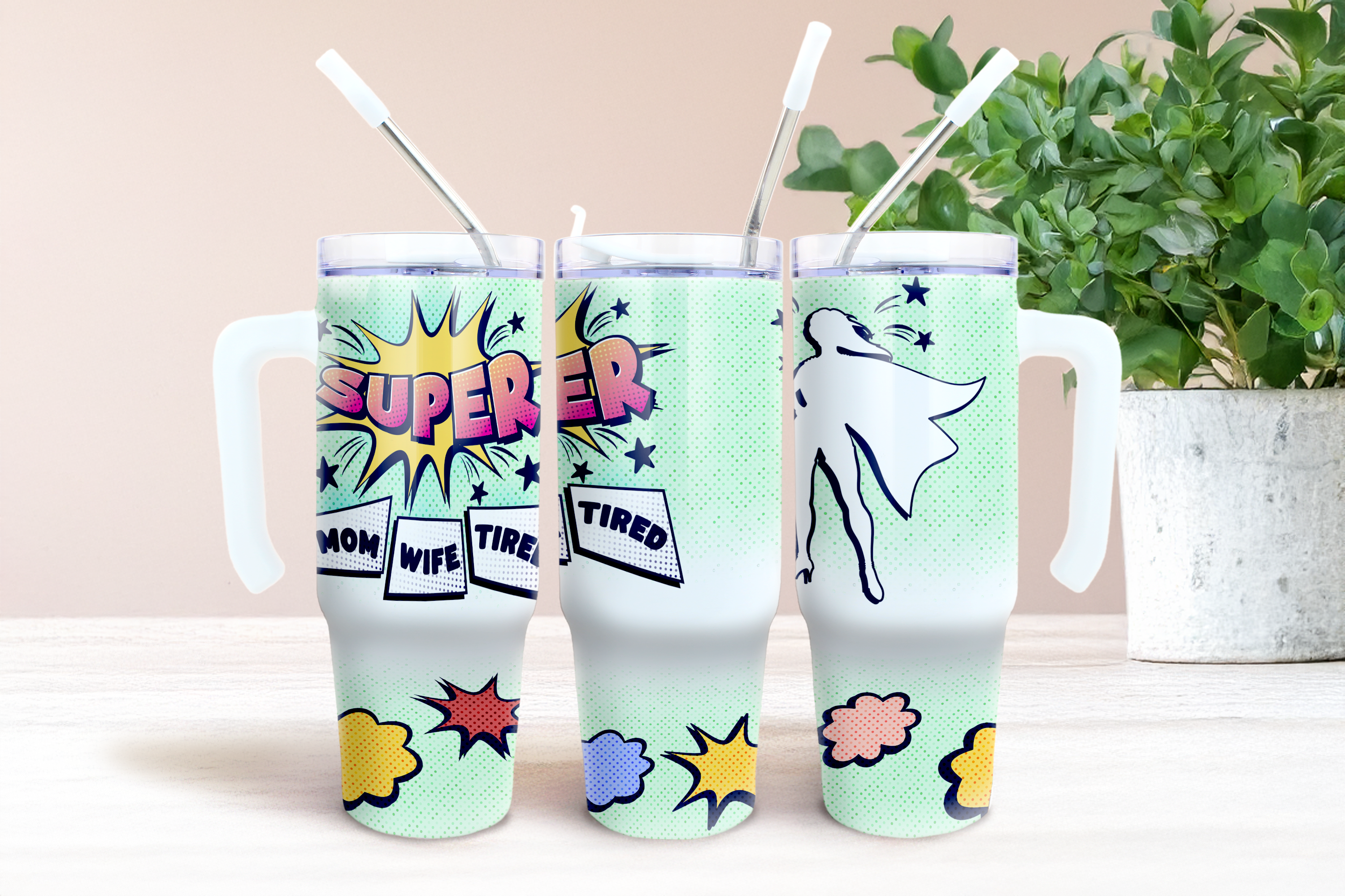 Assorted Ready to Press Sublimation Tumbler Prints (12 Pack) - Mother's Day 2025