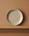 Sage & Blush Check Plate / Cat's Pyjamas