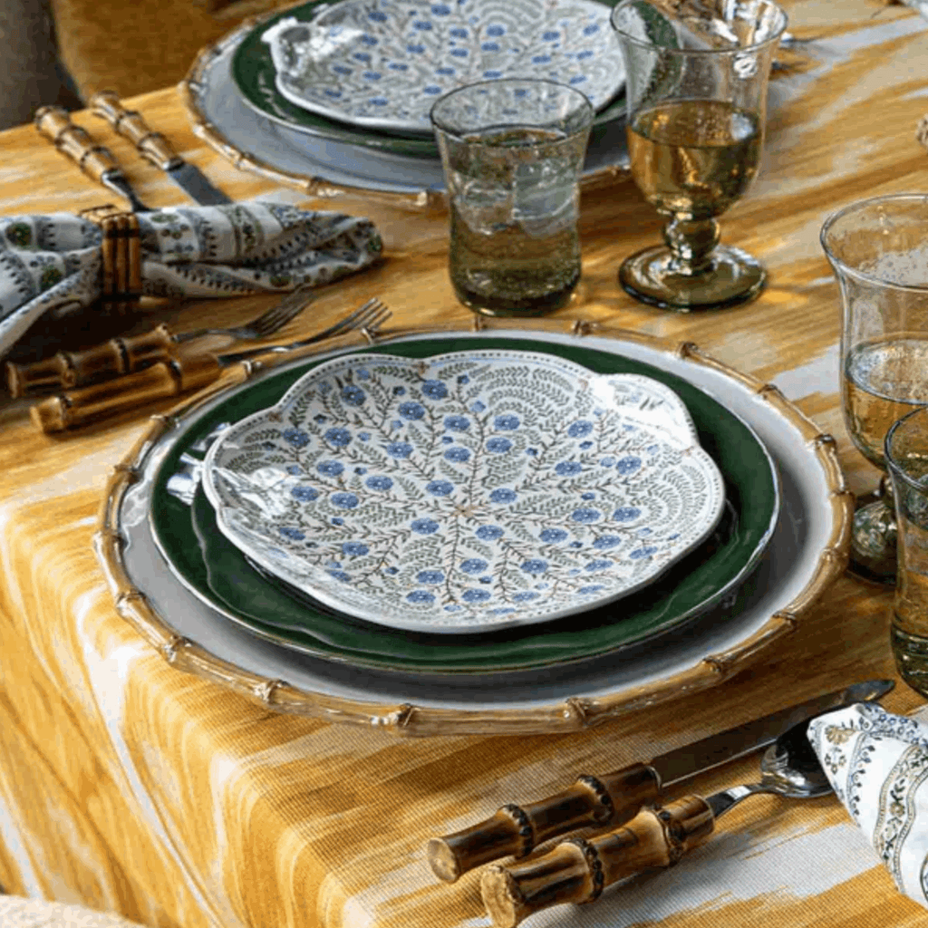 Juliska Villa Seville Scalloped Dessert/Salad Plate - Chambray