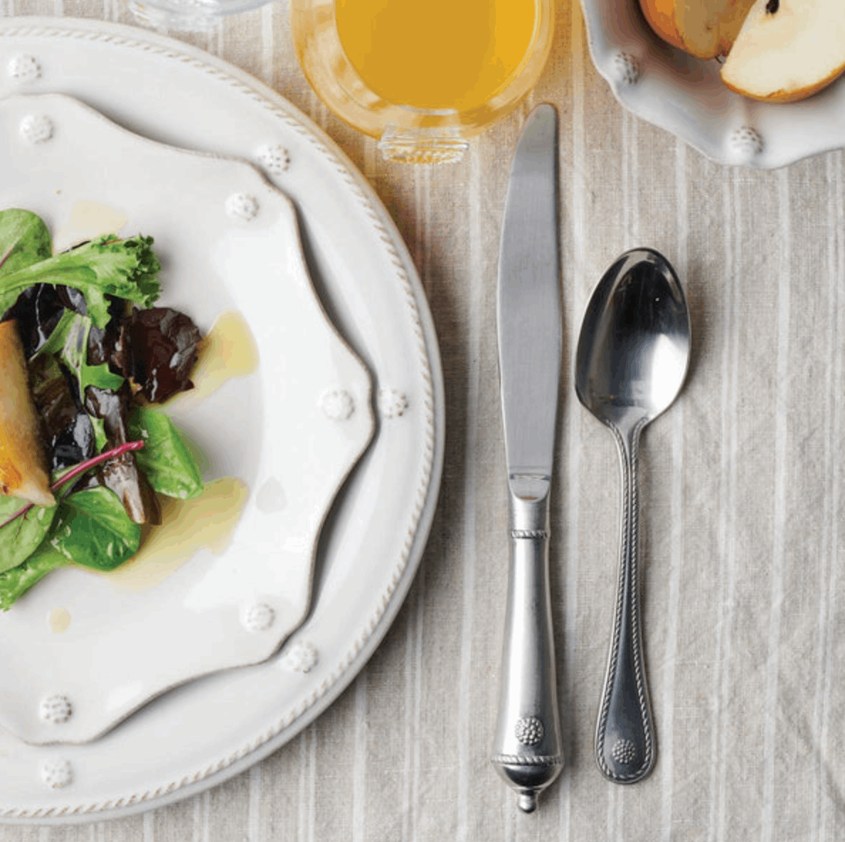 Juliska Berry & Thread 5pc Place Setting - Bright Satin