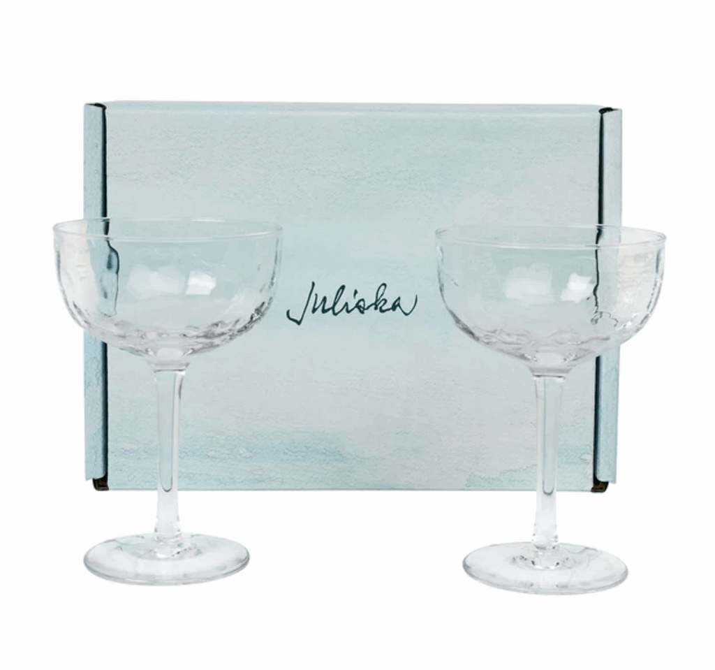 Juliska Puro Cocktail Coupe Set/2