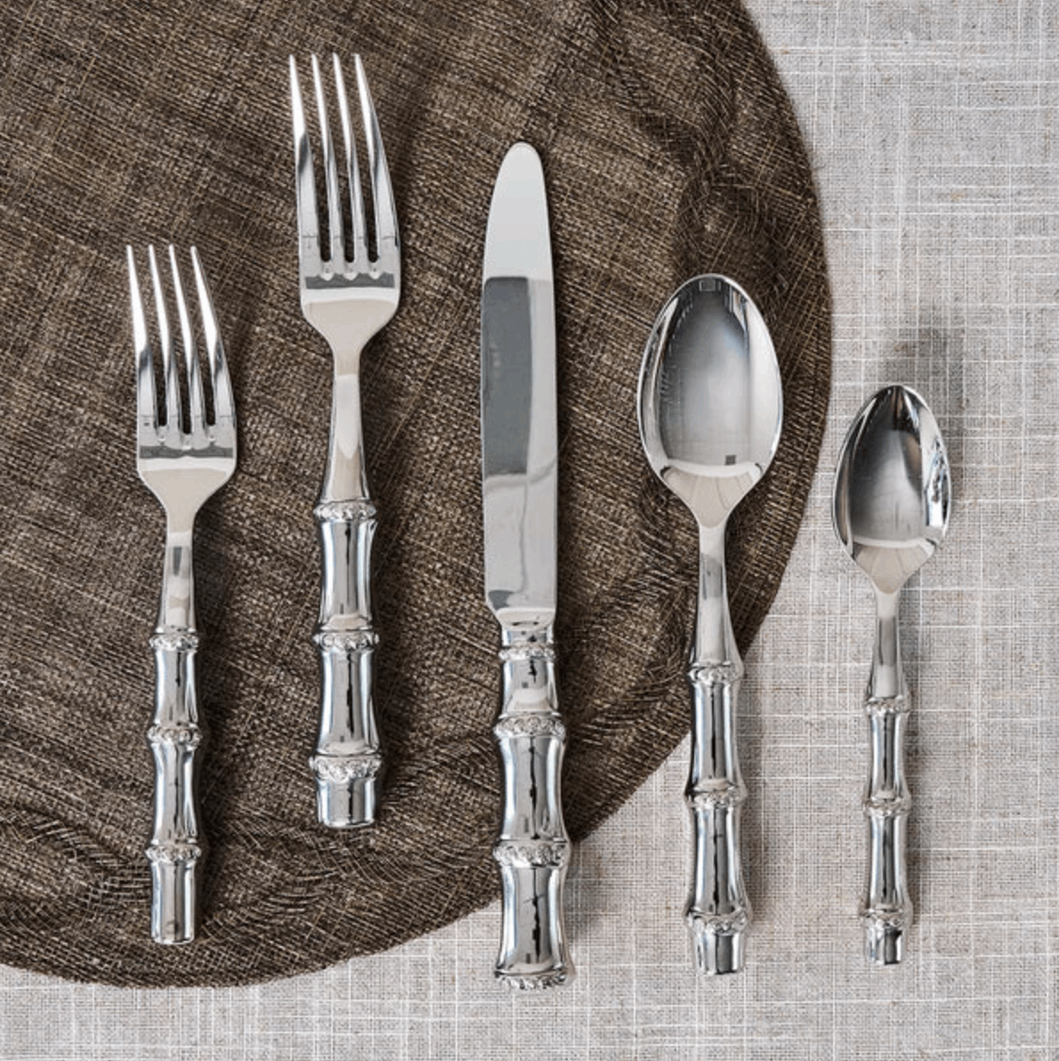 Juliska Bamboo 5pc Place Setting - Polished