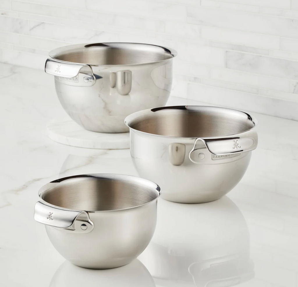 Hestan Stainless Steel Mixing Bowl Set, 3-Piece
