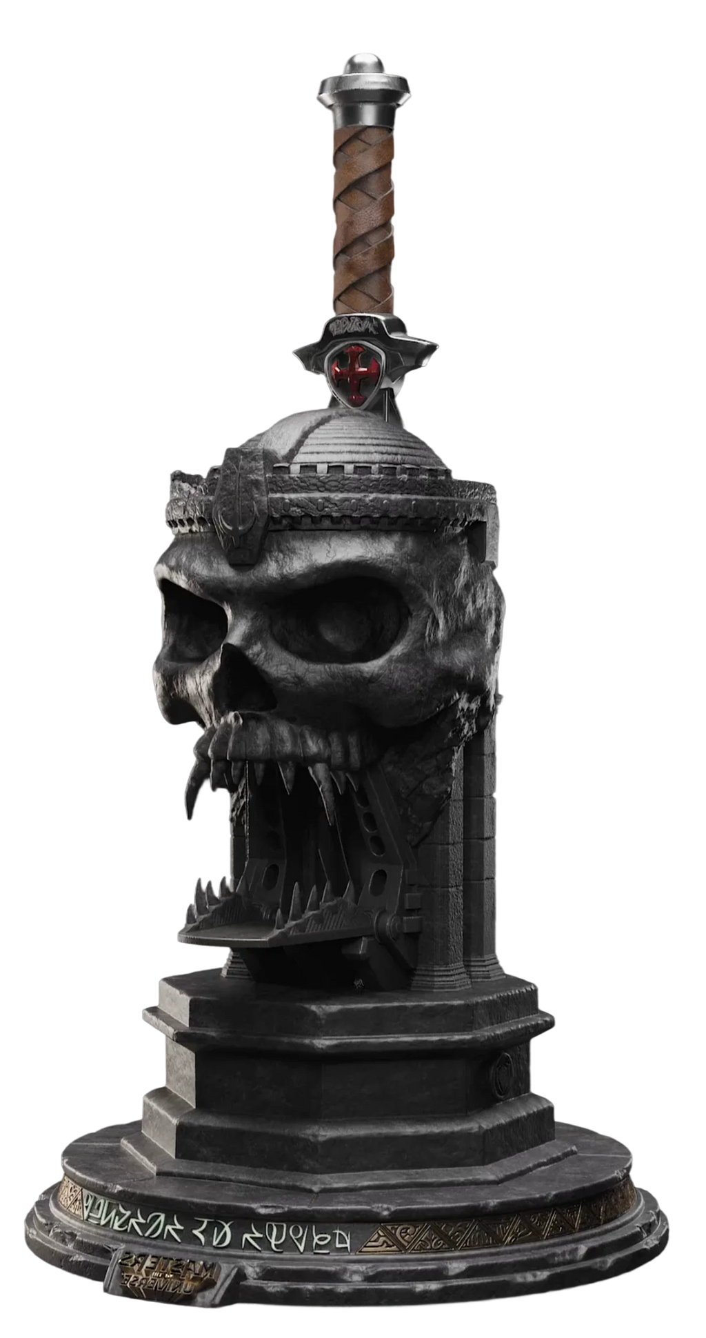 Masters of The Universe™ x StudioForge™ | CASTLE GRAYSKULL™  EDITION: Blade of Eternia™ | 8” Collector’s Chef Knife & Display Stand
