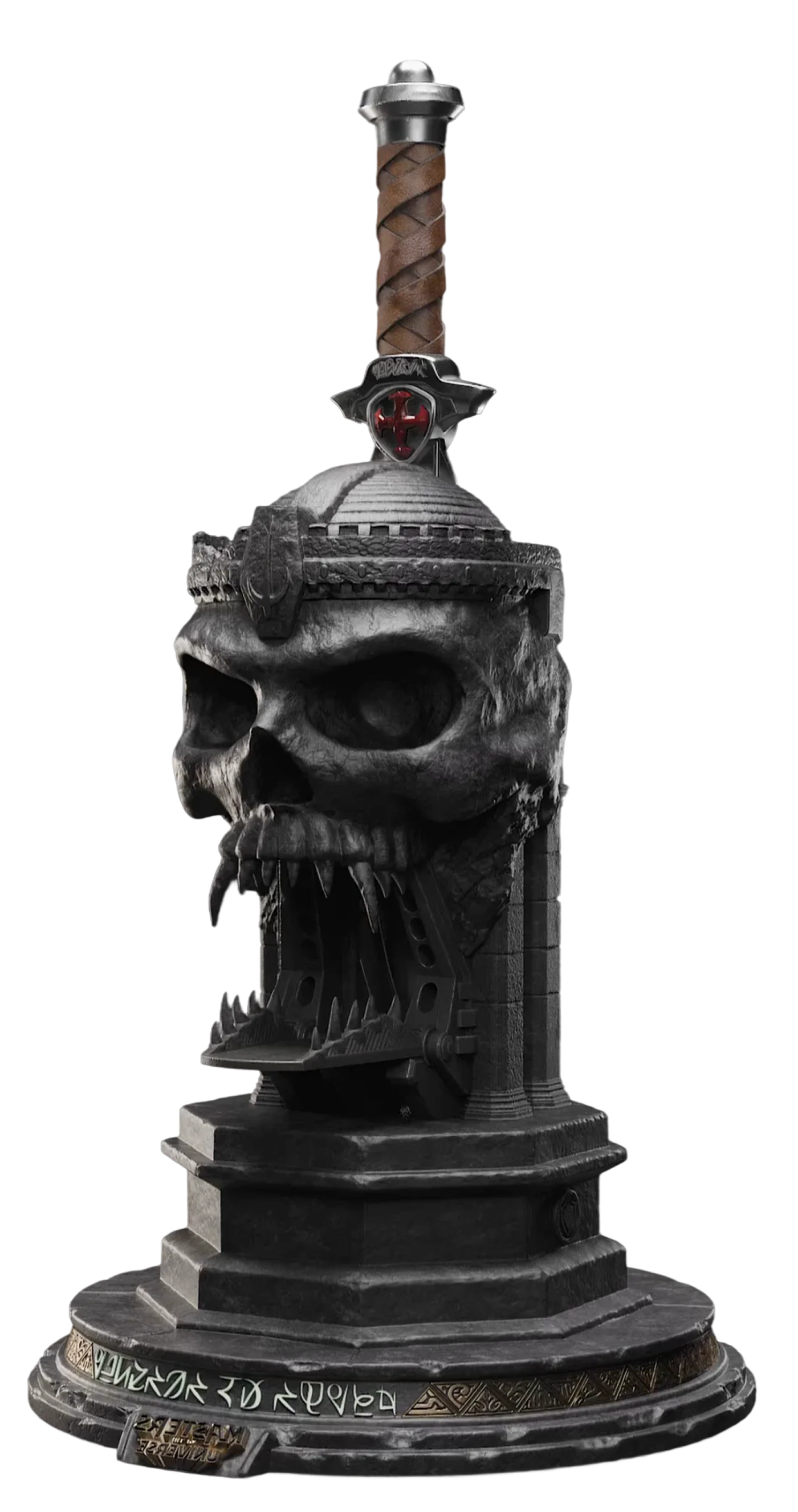 Masters of The Universe™ x StudioForge™ | CASTLE GRAYSKULL™  EDITION: Blade of Eternia™ | 8” Collector’s Chef Knife & Display Stand