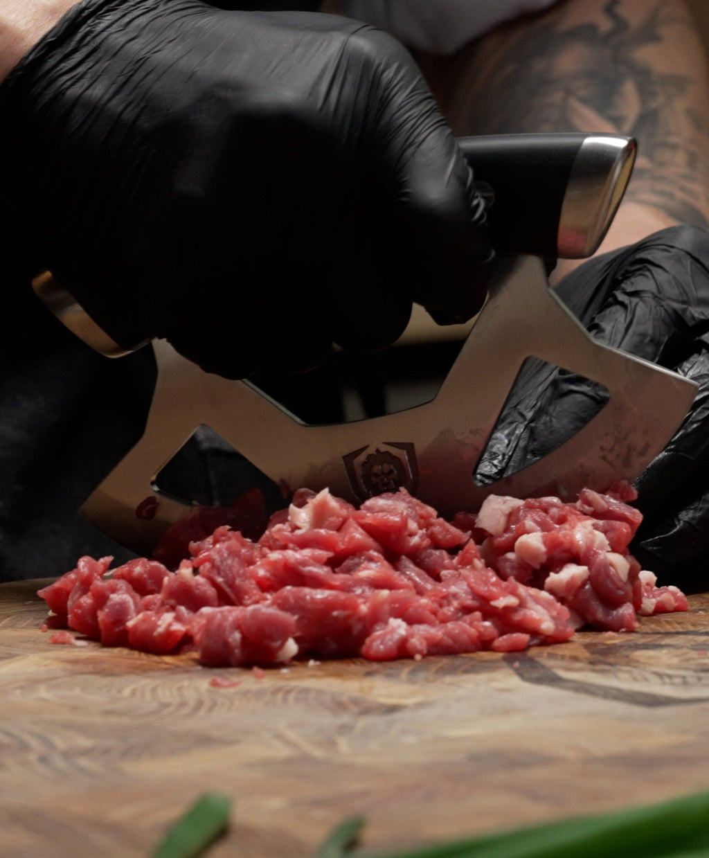 Ulu Rocking Knife 7" | Gladiator Series | NSF Certified | Dalstrong ©