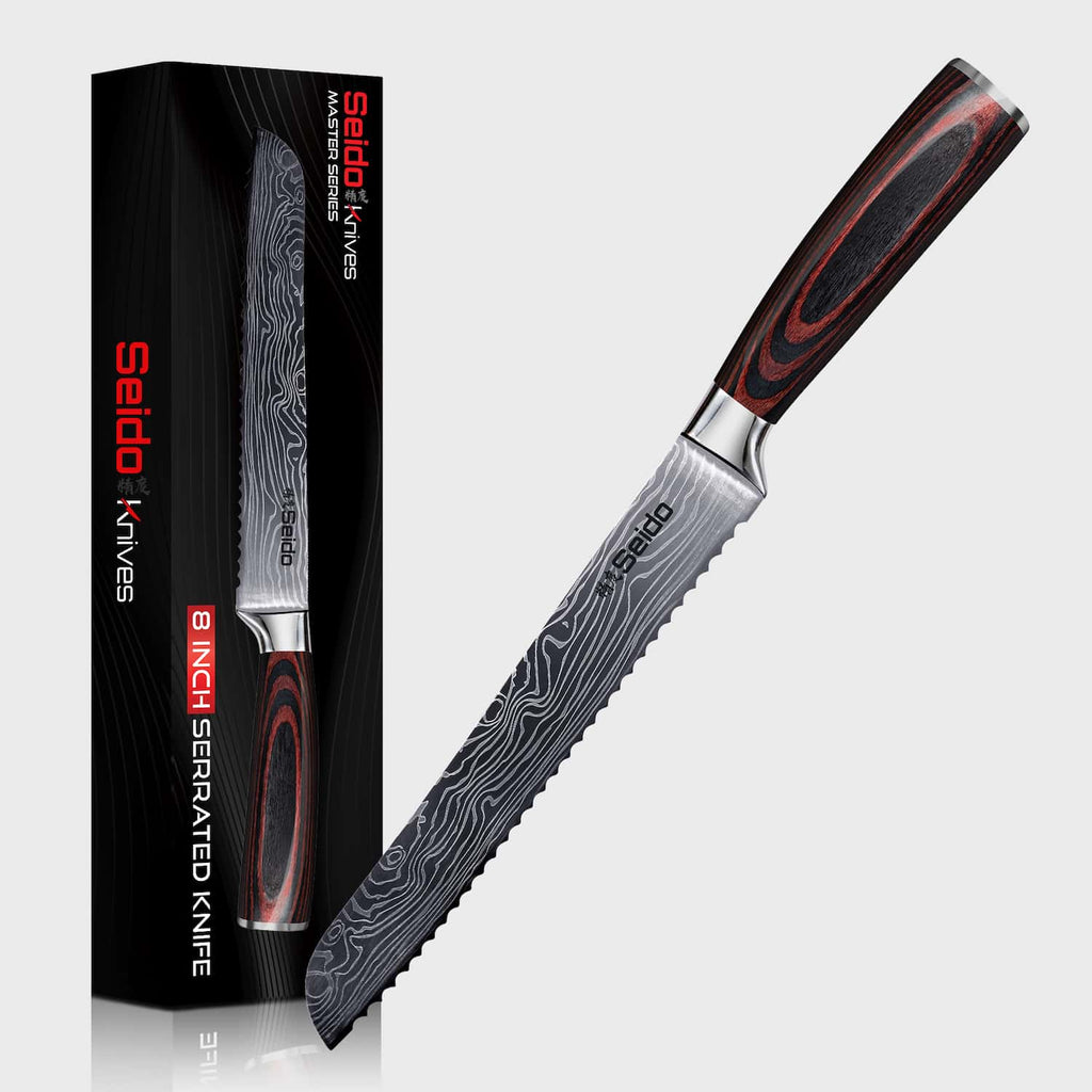 Master 8" Serrated Bread Knife