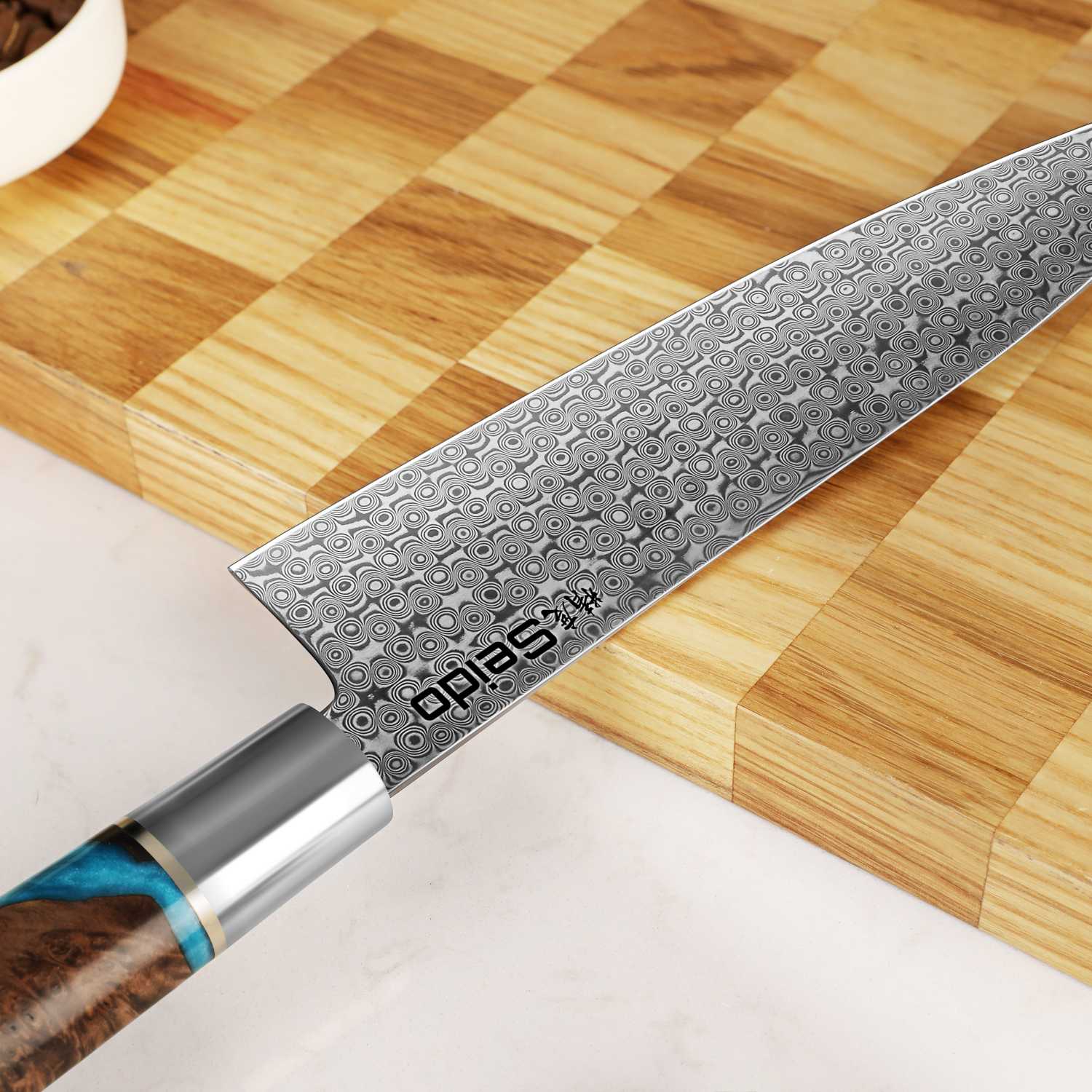 Shinko 5-piece 110 layer Damascus Knife Set