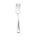 Shiny Metallic Silver Mini Plastic Disposable Tasting Forks