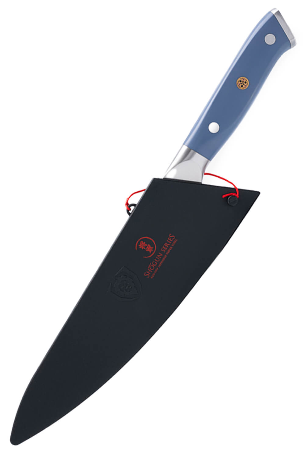 Chef's Knife 8" | Light Blue Matte ABS Handle | Shogun Series | X | Dalstrong ©