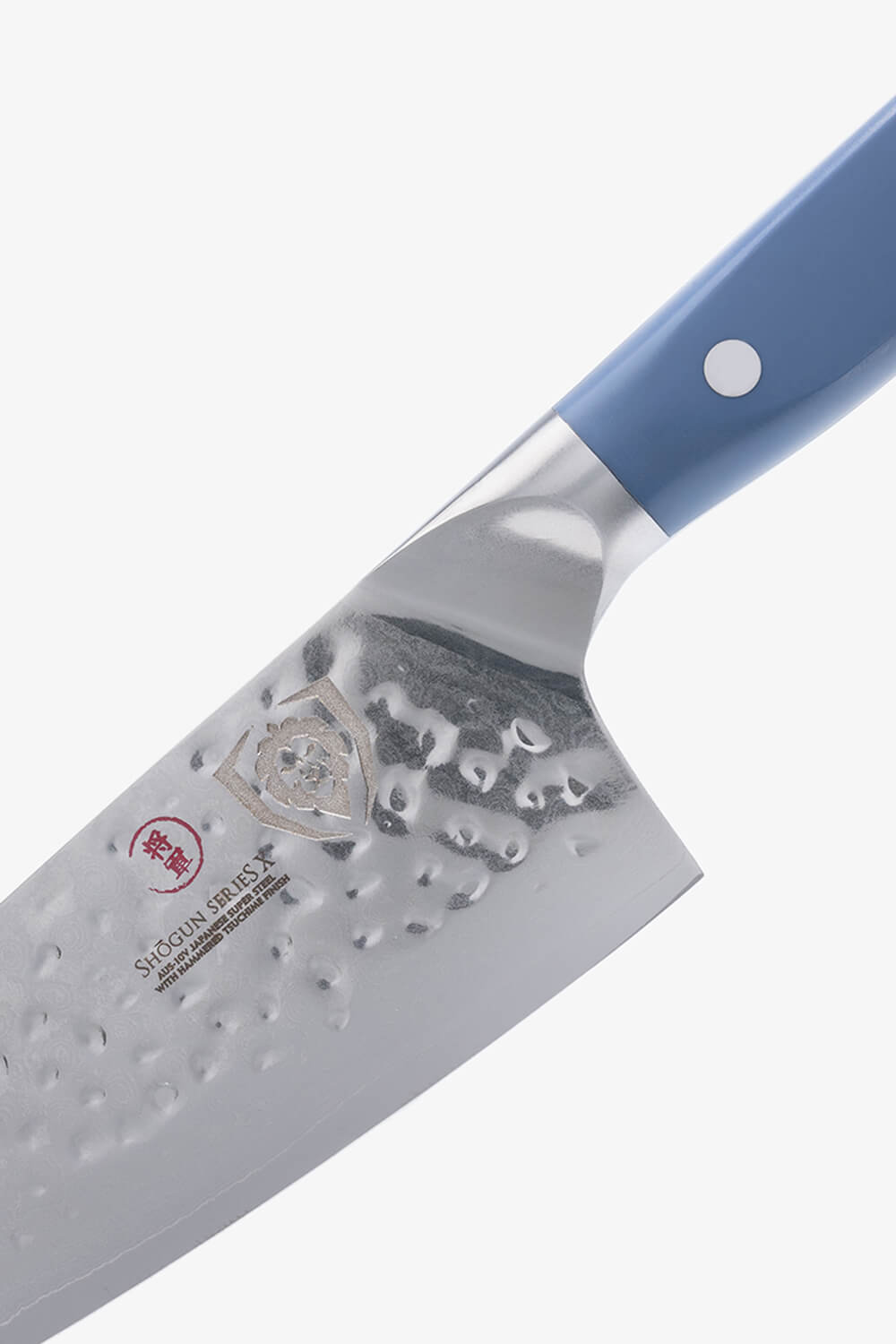 Chef's Knife 8" | Light Blue Matte ABS Handle | Shogun Series | X | Dalstrong ©