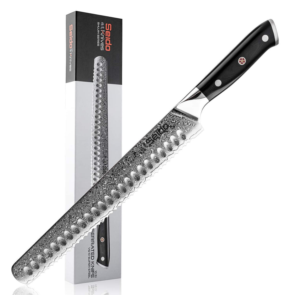 Shujin 10" Serrated Knife