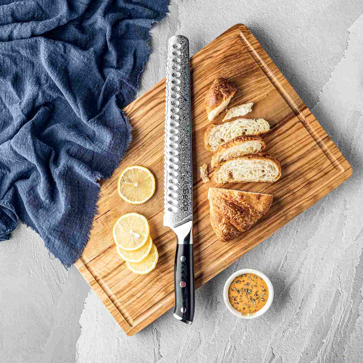 Shujin 10" Serrated Knife