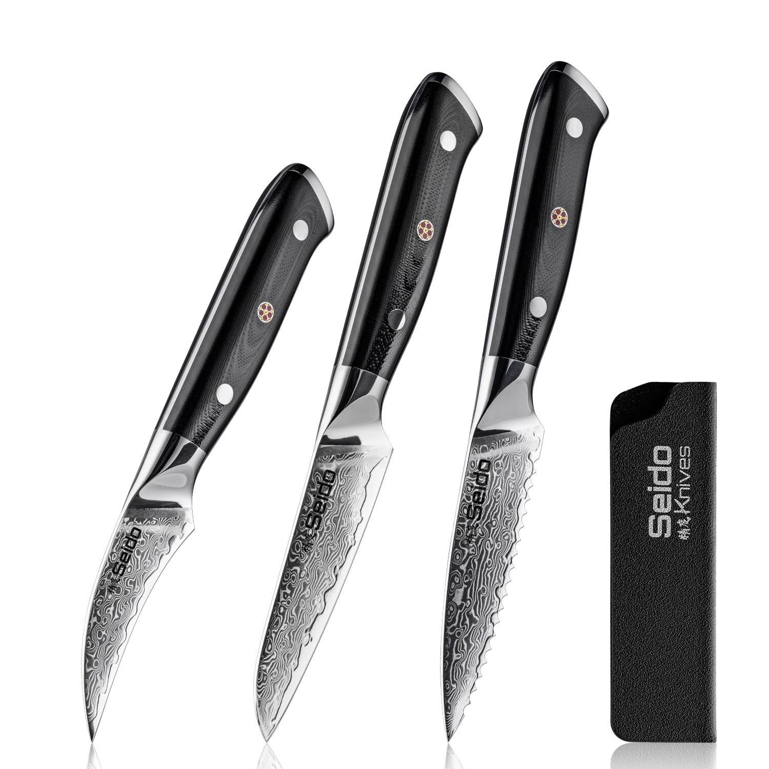 Shujin 3-piece Paring Knife Set