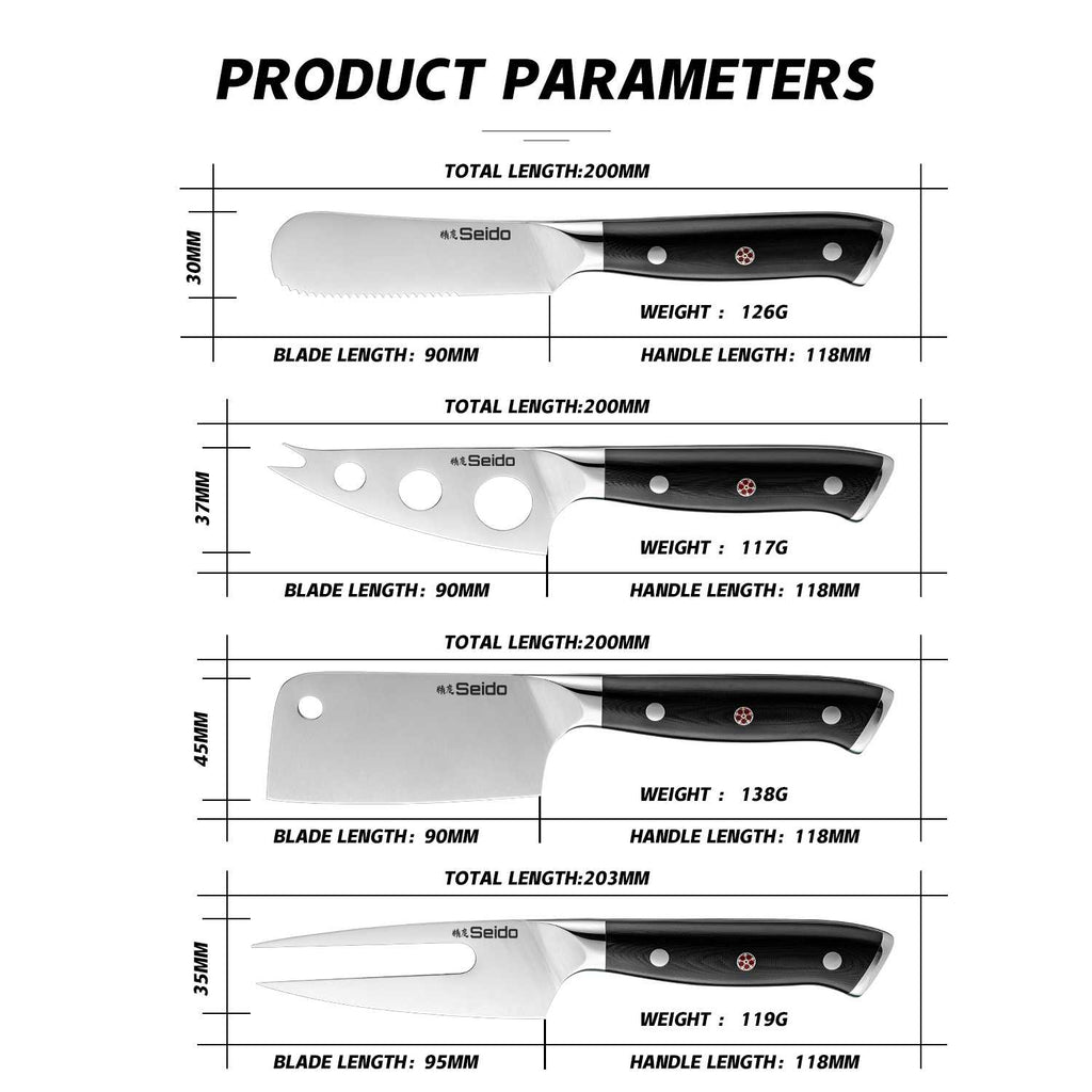 Shujin Charcuterie & Cheese Knife Set