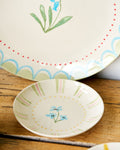 Set of June's Garden Side Plates / Forget Me Not