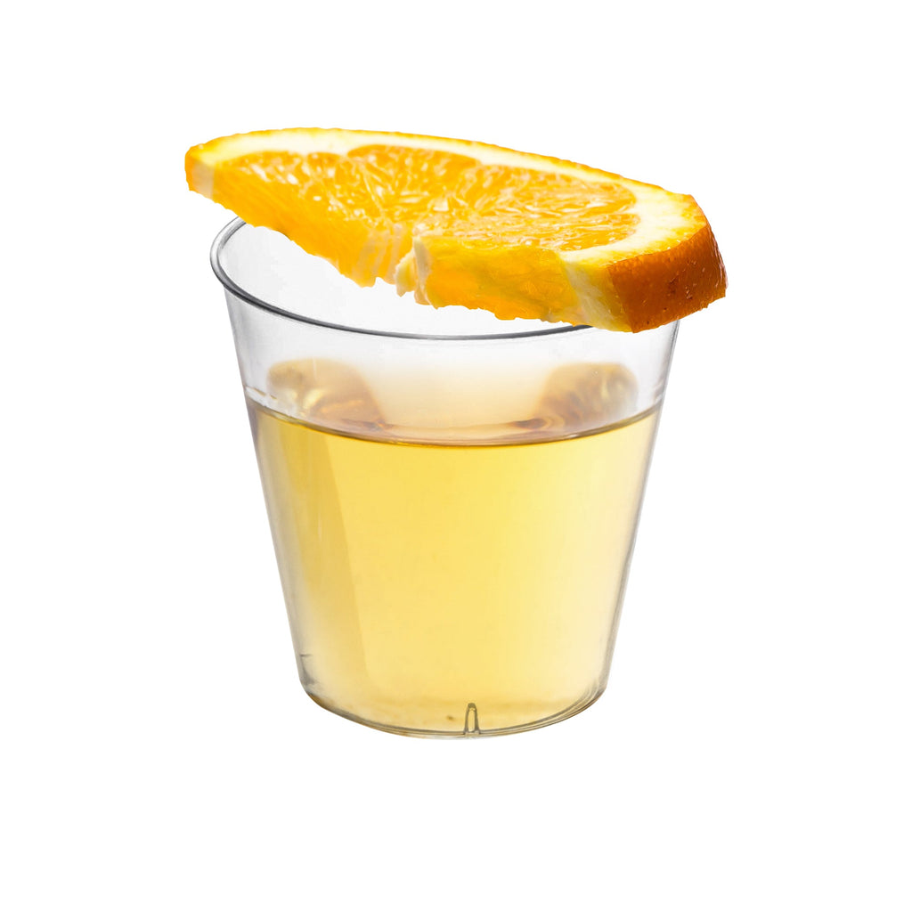 Clear Plastic Shot Glasses (1 oz. )