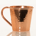 Solid Copper Mule Mug, Copper Handle, 12 oz