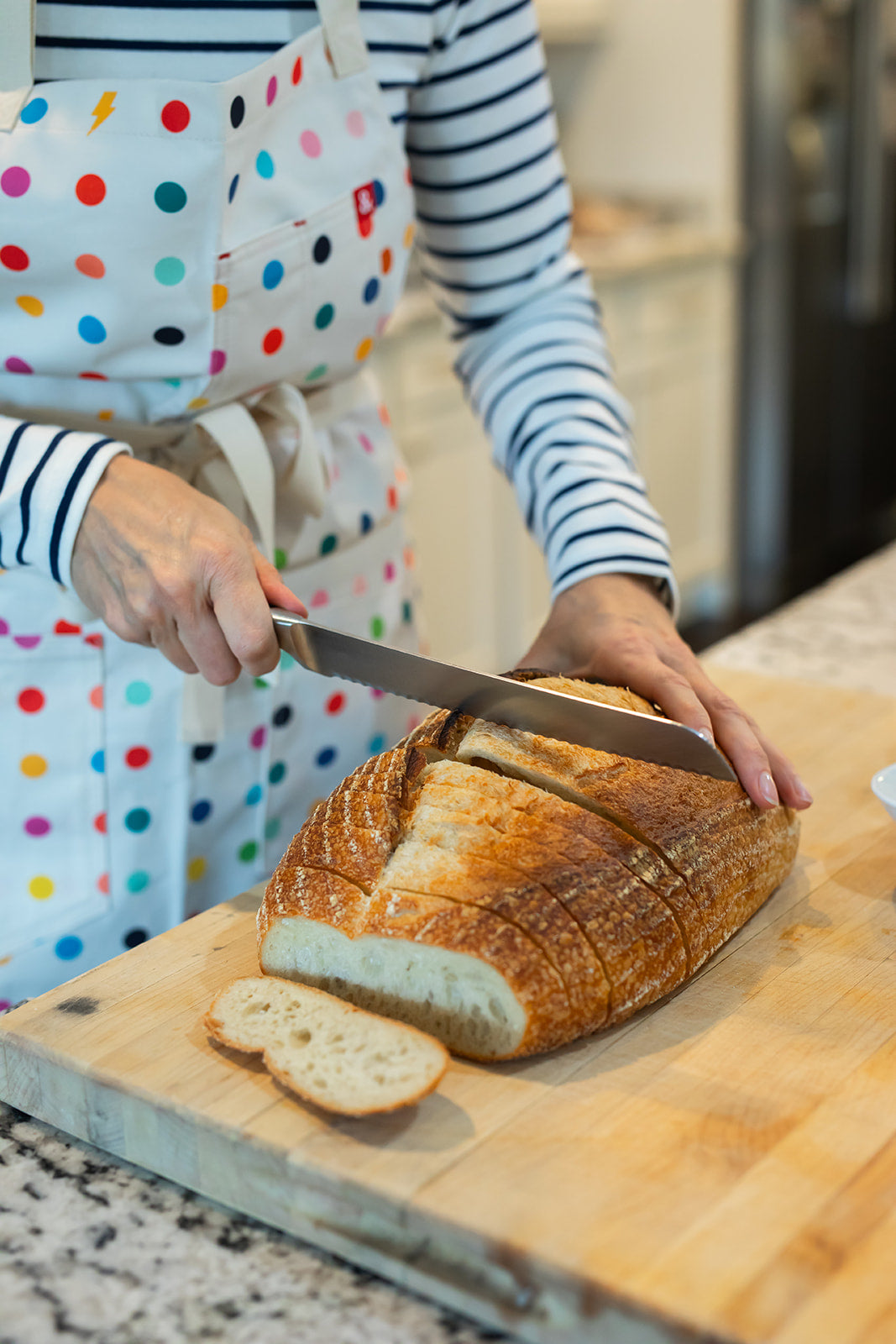 The Essential Apron - Dream First (dots)