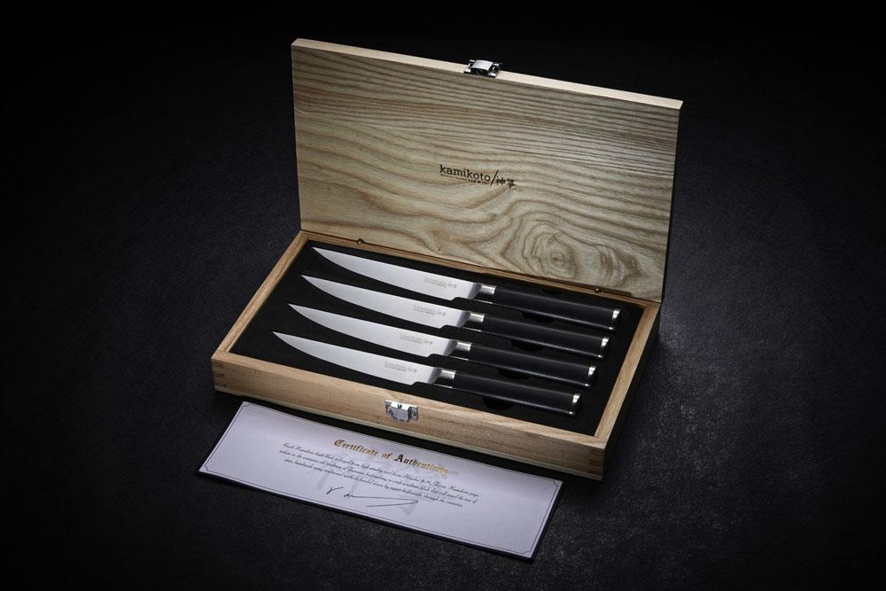 13-inch Yanagiba, Kuro Series Knife Set & Steak Knife Set