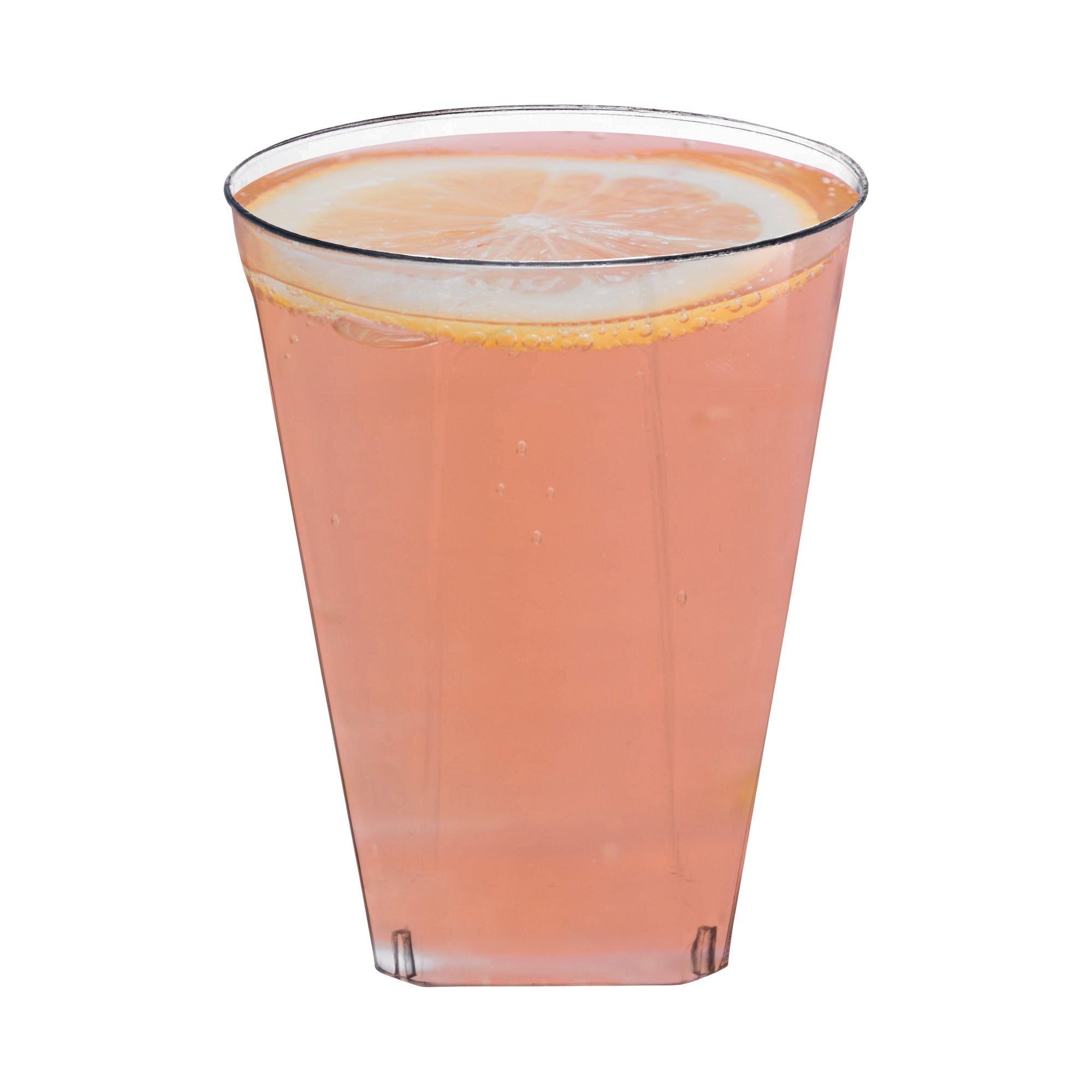 Clear Square Bottom Disposable Plastic Cups (7 oz. )