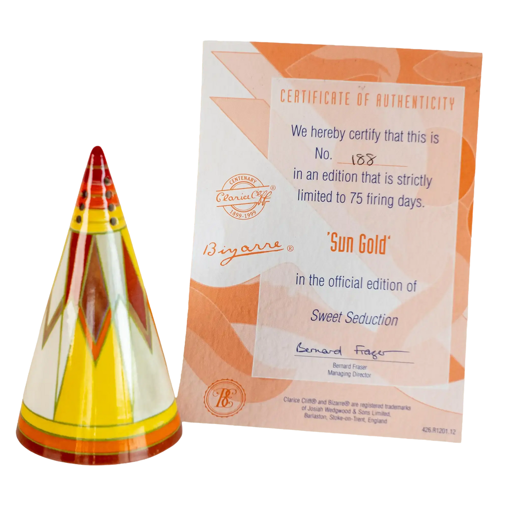 Clarice Cliff - Sun Gold Sweet Seduction Paperweight