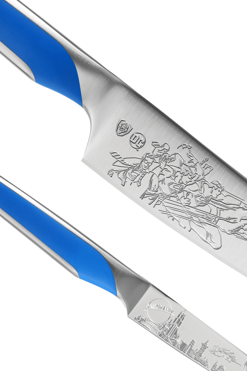 2 Piece Set | SUPERMAN™ Edition | 8" Chef's Knife & 3.75" Paring Knife | Dalstrong ©