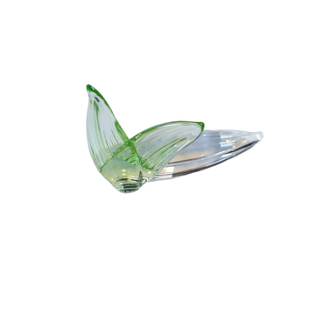 Swarovski Crystal Endangered Wildlife Leaf Plaque