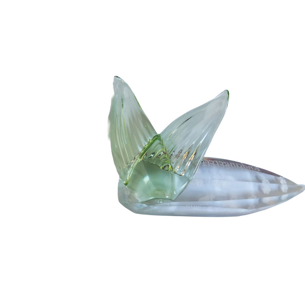 Swarovski Crystal Endangered Wildlife Leaf Plaque