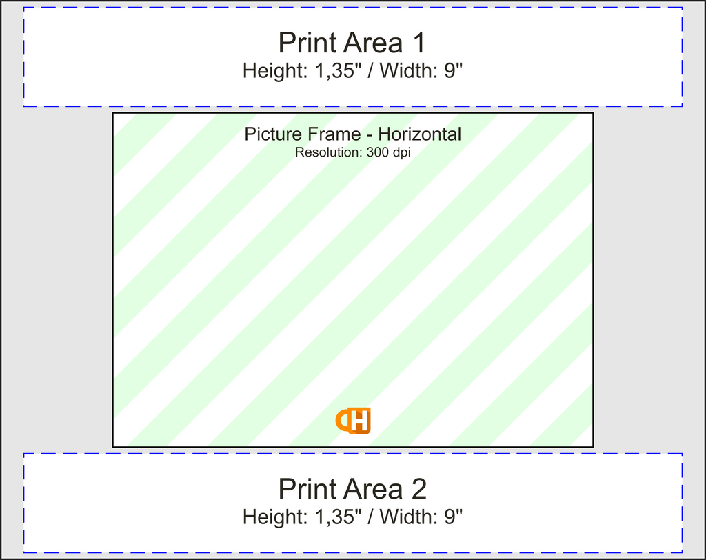 Bamboo Picture Frame 5"H x 7"W or 7"H x 5"W - Vertical or Horizontal Orientation