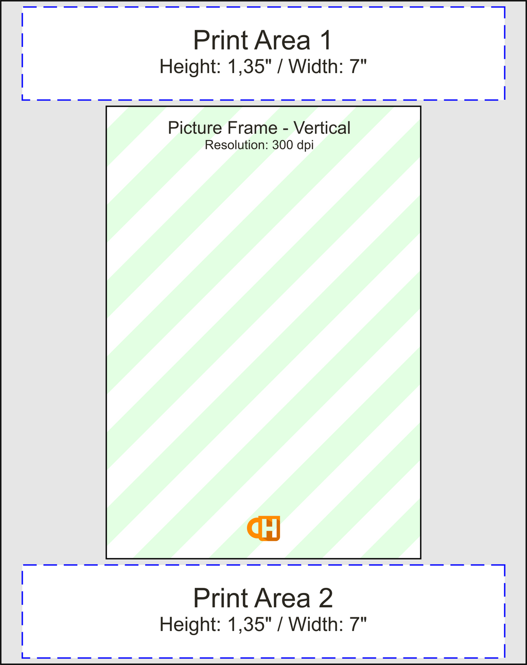 Bamboo Picture Frame 5"H x 7"W or 7"H x 5"W - Vertical or Horizontal Orientation